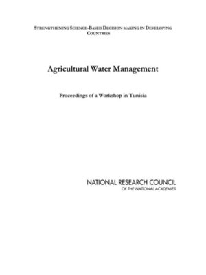 cover image of Agricultural Water Management